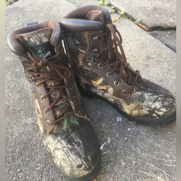 RedHead Waterproof Camo Boots Mens Size: 7.5/ Women Size 8-8.5 - Picture 1 of 8